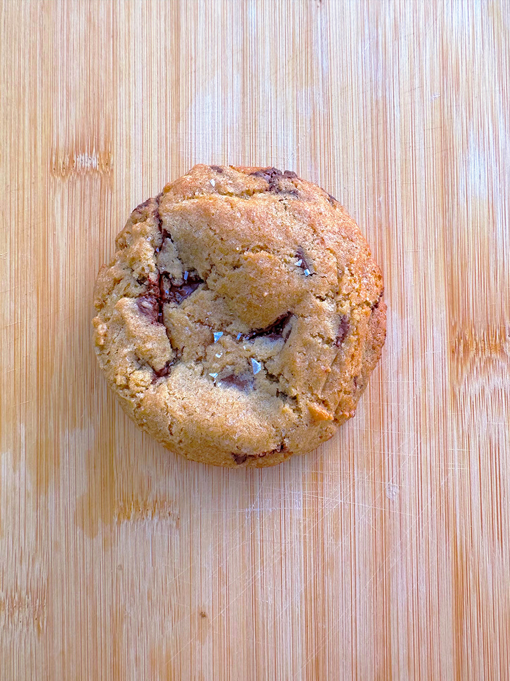 Vegan Chocolate Chip & Sea Salt Cookies
